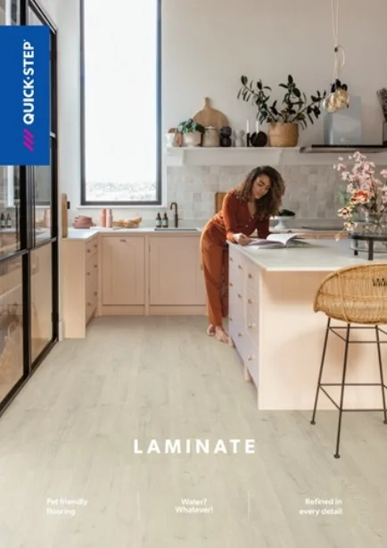 Quick-Step laminate flooring brochure cover