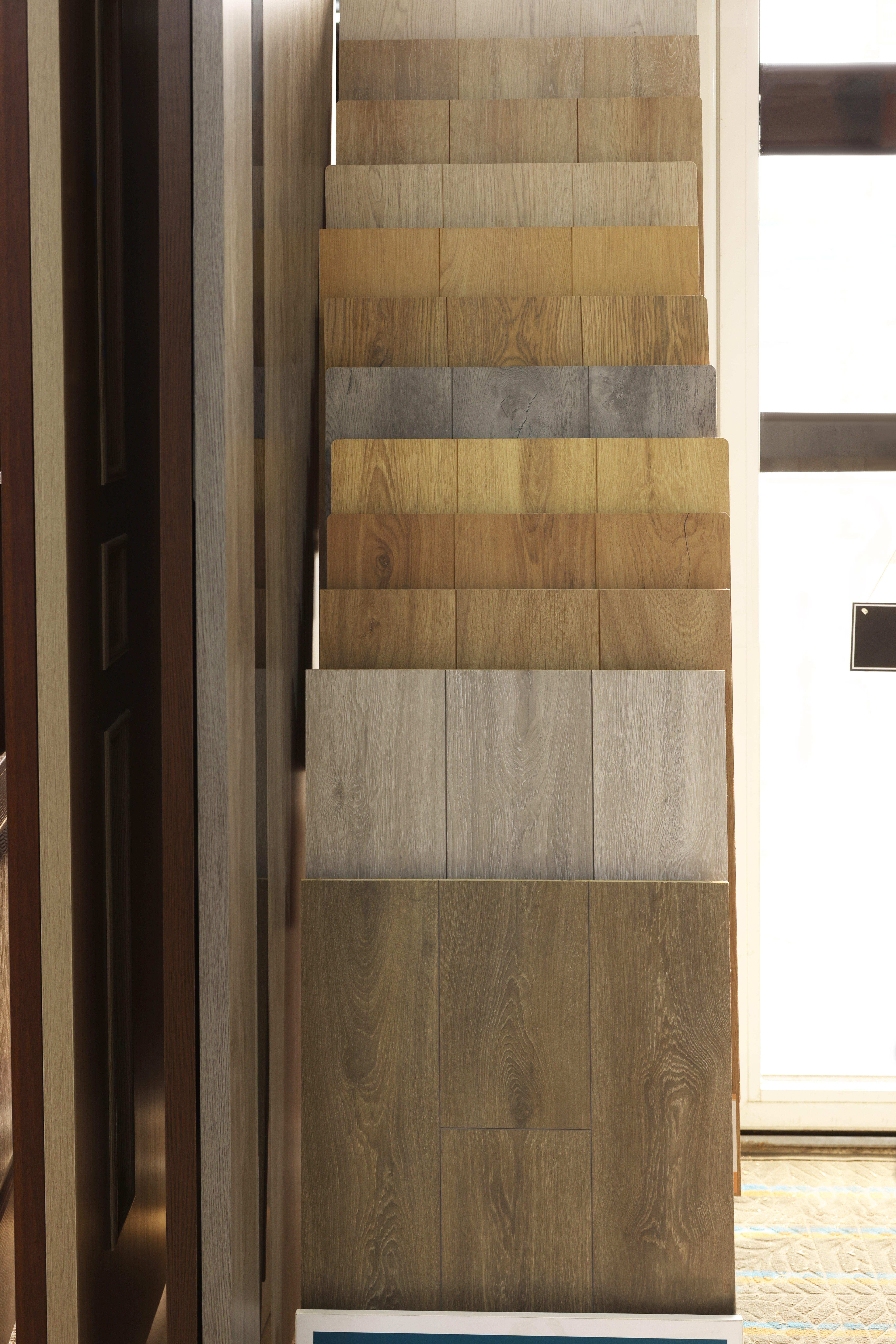 Carpet Court Leichhardt showroom with flooring samples on display